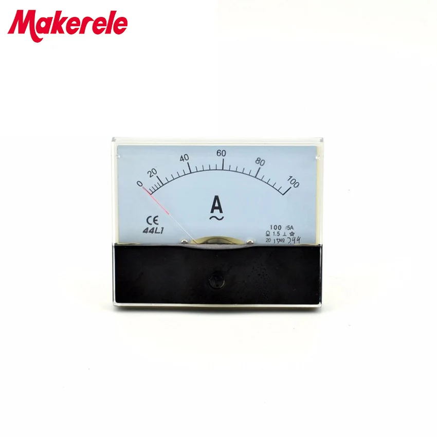 

AC 44L1 Analog Ammeter Panel Current Amper Meter Pointer Diagnostic-tool Amperimetro Ampermeter Tester