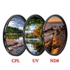 KnightX CPL polarizer ND UV 49MM 52MM 55MM 58MM 67MM Camera Lens Filter For canon eos sony nikon dslr d3300 60d 18-135 light 50d 1