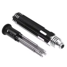 RC Tools 4 in 1 Hexagon Head Hex Screw Driver Tools Set Kit 1.5,2.0,2.5,3.0mm for RC Helicopter Car