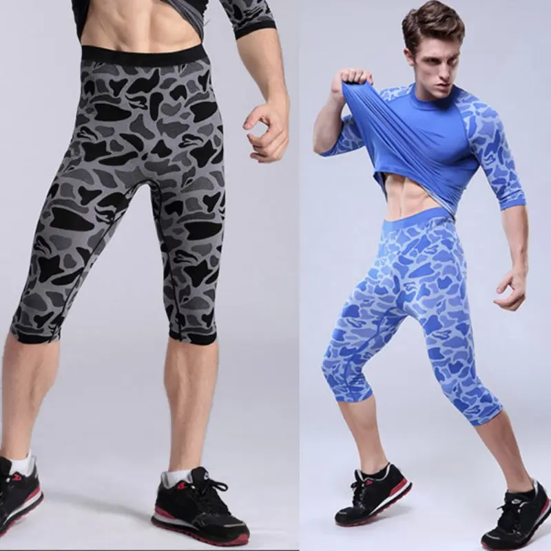 Men Compression Base Layer Shorts Boxer Tights Sport Gear Yoga Skin