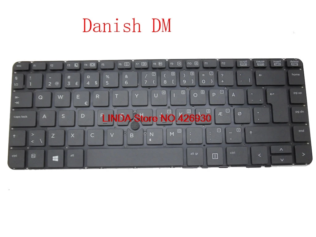Клавиатура для ноутбука HP для ProBook 640 G1 645 G1 738688-171 738688-DB 738688-041 738688-BB1 738688-211 SG-61210-2WA SG-61210-38A