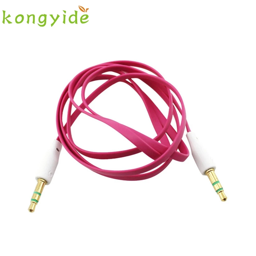 

Car-styling Jack Male to Male Car Aux Auxiliary Cord Stereo Audio Cable for Phone iPod td11 dropship
