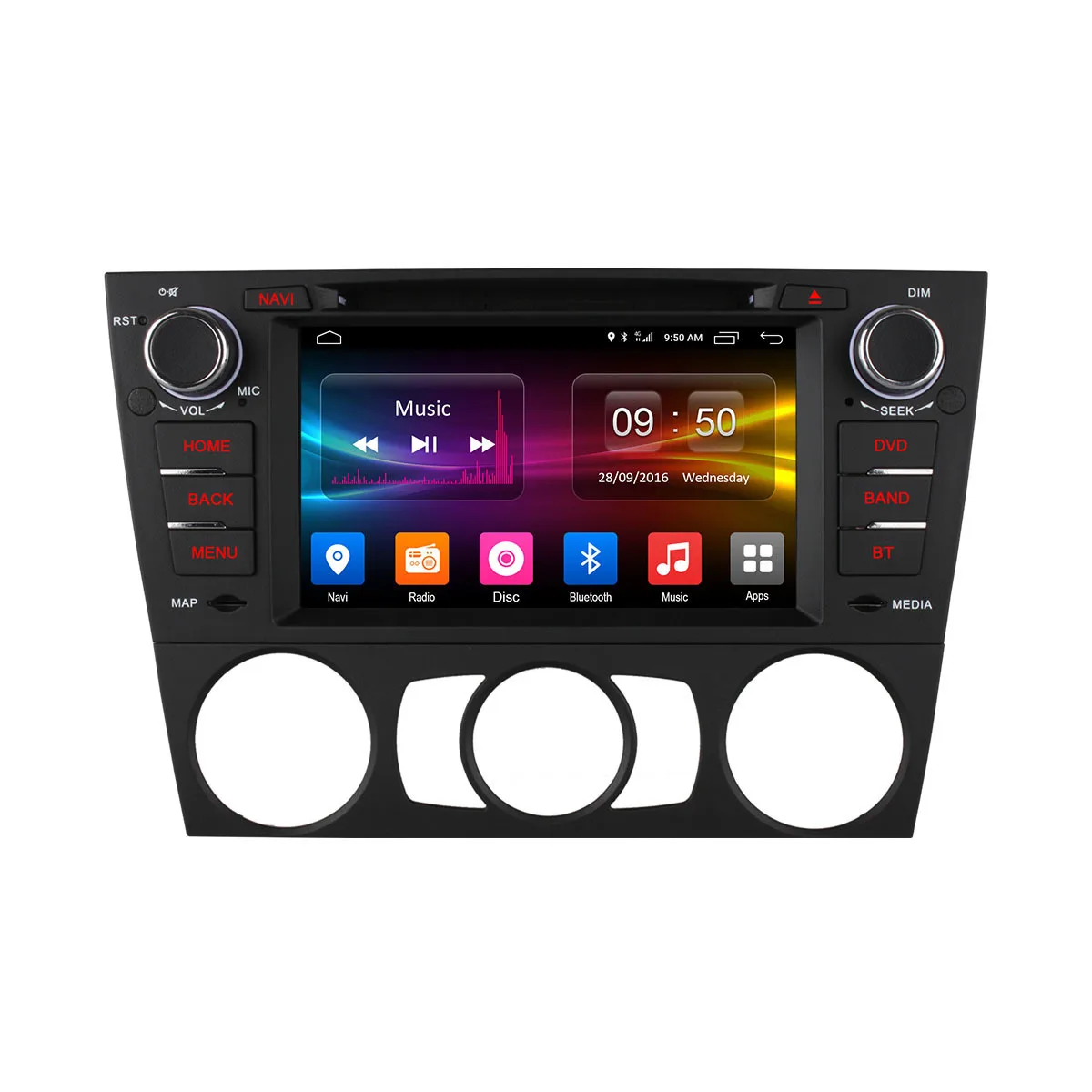 Sale For BMW 3 Series E90 E91 E92 E93 Car Intelligent Multimedia Player Vehicle GPS Navigator Auto Radio DVD Stereo Audio DAB+ PAD PC 2