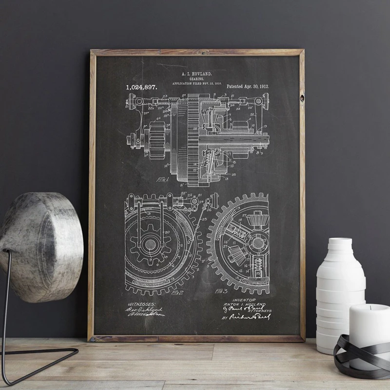 Metal Gears Print
