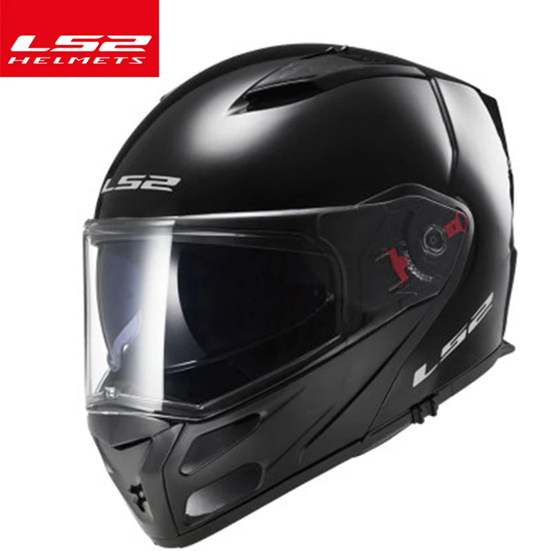 LS2 ff324 откидной мотоциклетный шлем Многофункциональный LS2 METRO анфас шлем двойной объектив Антифог козырек может добавить bluetooth-гарнитуру