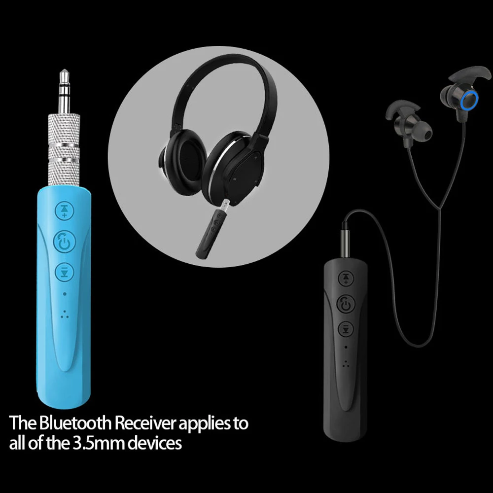 YuBeter Bluetooth приемник 3,5 мм разъем аудио AUX музыка беспроводной передатчик адаптер для MP3 наушники Hands Free автомобильный комплект динамик