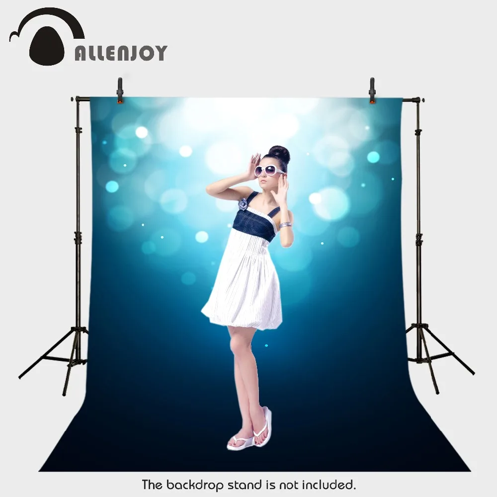 Background for photo fabric vinyl Blur bluish blue pattern photography photocall backdrops 10x10 | Электроника