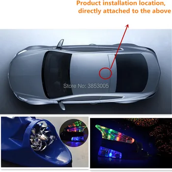 

Car roof decoration shark fin wind power car sticker for audi a4 b7 renault can clip suzuki vitara toyota rav4 hyundai ix35