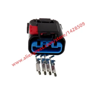 

10 Sets 4 Pin Automotive Sensor Plug Waterproof Headlight Socket For Ford 54200409