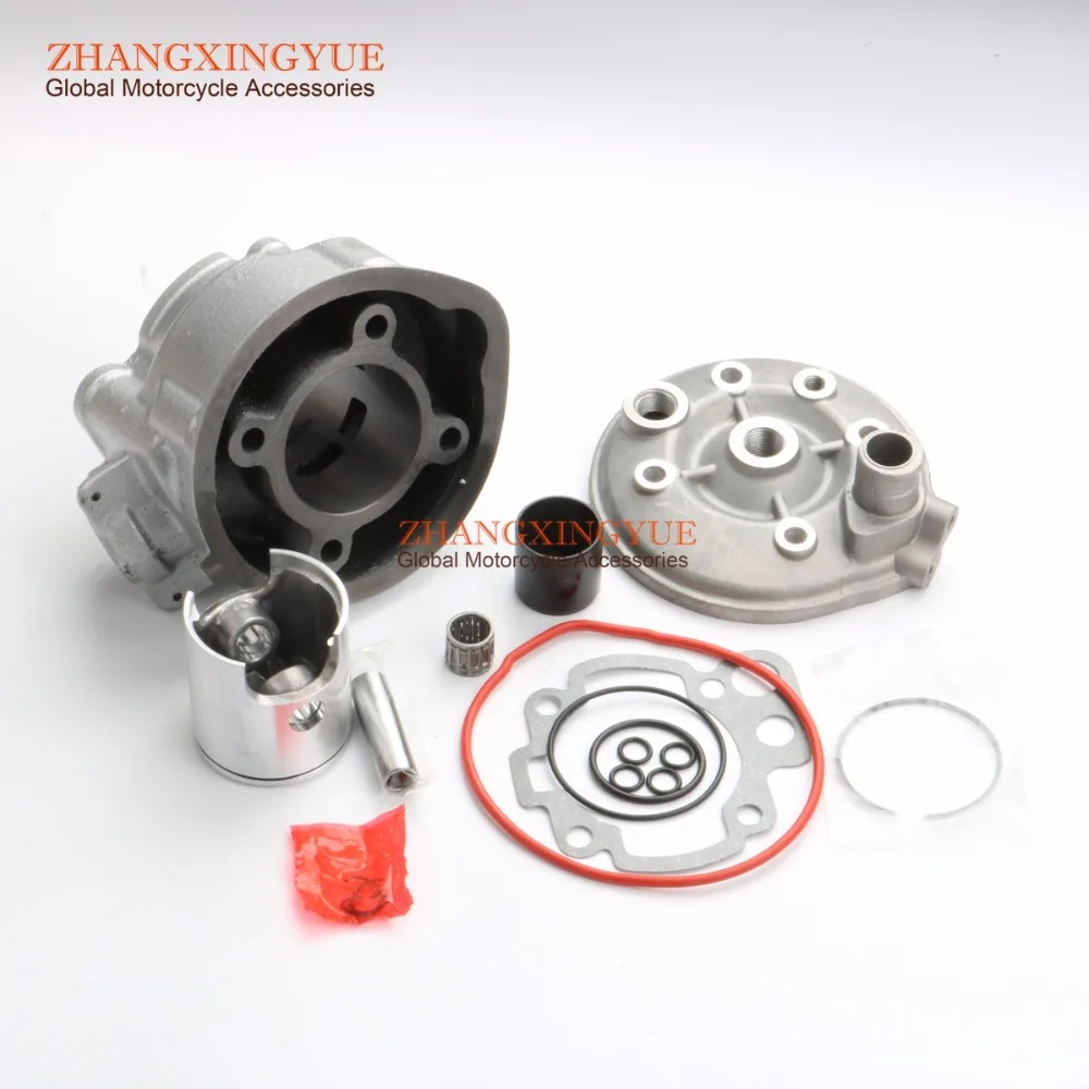 Набор цилиндров 90cc для Minarelli APRILIA AM345 MX50 RS RX AM6 49 мм/12 мм 2T|90cc cylinder kit|cylinder kitcrankshaft kits |