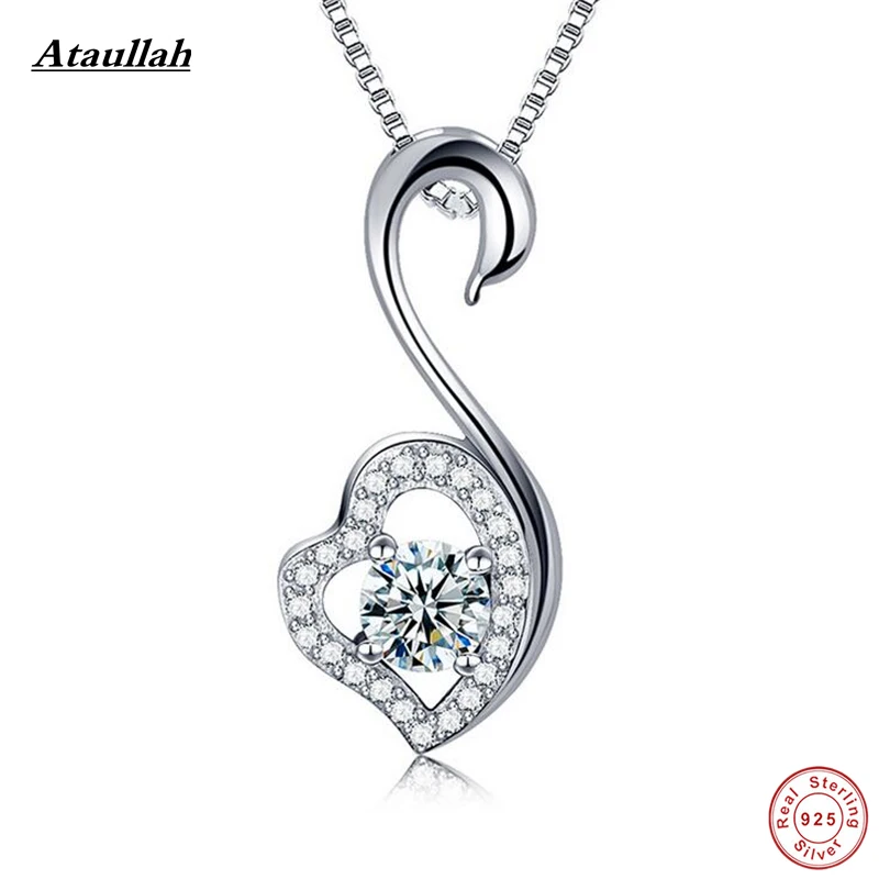 

Ataullah New Fashion Natural Crystal Gentle 925 Sterling Silver Swan Pendants Fashion-Jewelry Necklaces & Pendants SWN002-F