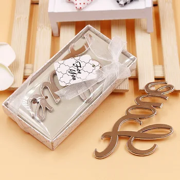 

2018 New product 100 pieces / party Wedding gifts Gifts Metal Beer LOVE Bottle Opener Party Decoration Gift for Guest