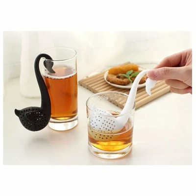 Лебедь форме Чай ложка Infuser Фильтр | Дом и сад