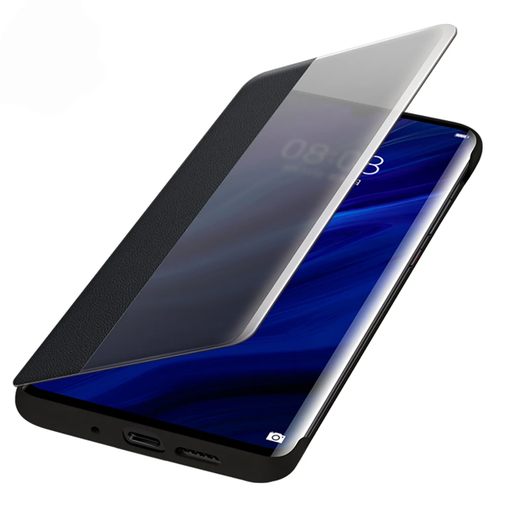 HUAWEI-P30-Pro-Case-Original-Official-Smart-View-PU-Leather-Protection-Flip-Case-HUAWEI-P30-Pro (1)