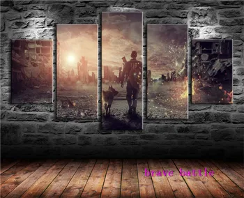 

Fallout 3 Canvas Painting Living Room Home Decor Modern Mural Art Oil Painting#02