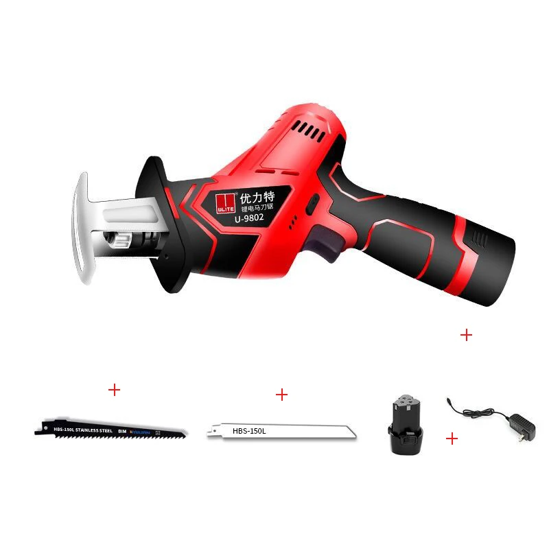 

Portable Reciprocating Saw Powerful Wood Cutting Saw Electric Wood/ Metal Saws With Sharp Blade Woodworking Cutter