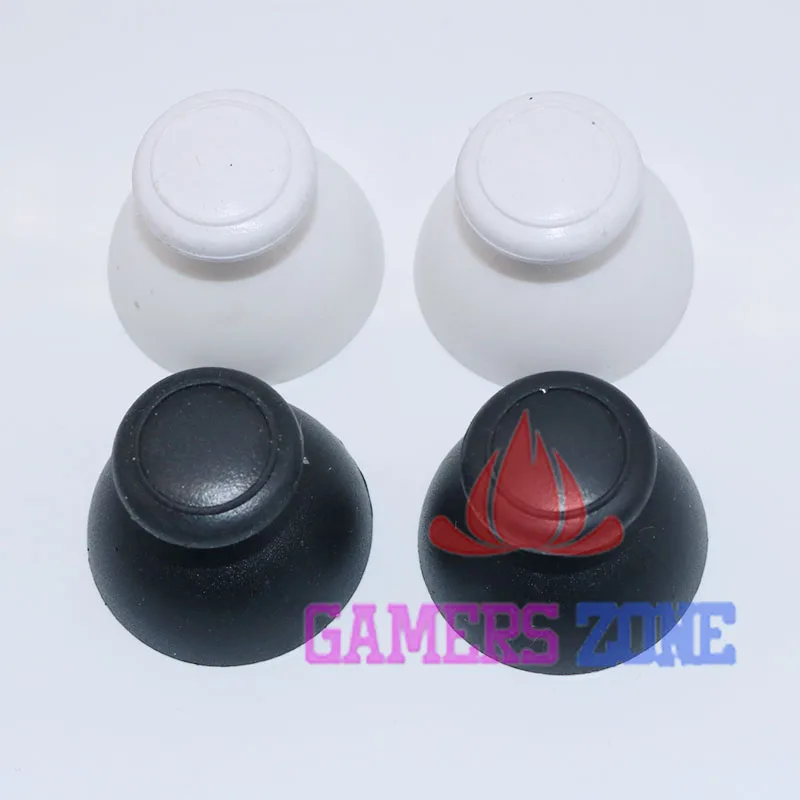 

100pcs Replacement Thumbstick Joysticks Cap Shell Mushroom Caps for Nintendo Wii Nunchuck Controller