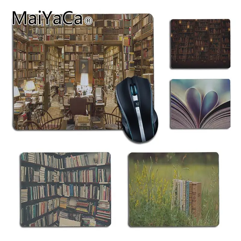 

MaiYaCa new I Love You Books Durable Rubber Mouse Pad Decorate Your Desk Design as a Gift for Dota2 CS LOL gaming mouse pad