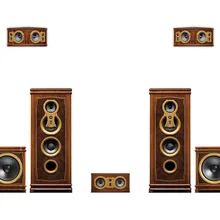 HIVI Лебеди F8 домашний кинотеатр антикварная HiFi Система домашнего кинотеатра Передняя F8 центр F10C задний F10R сторона F10R Sub15F F10M пассивный динамик