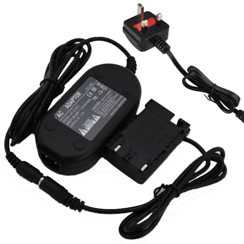 

ACK-E6 Ac Power Adapter supply+DR-E6 dc Coupler LP-E6 LPE6 dummy battery for Canon EOS 60D 6D 7D 5D Mark II III 5D2 5D3 camera