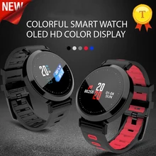 Высокое качество Модный спортивный браслет 0,96 ''Цвет Экран браслет Heart Rate крови Давление Sleep Monitor IP67 Водонепроницаемый часы