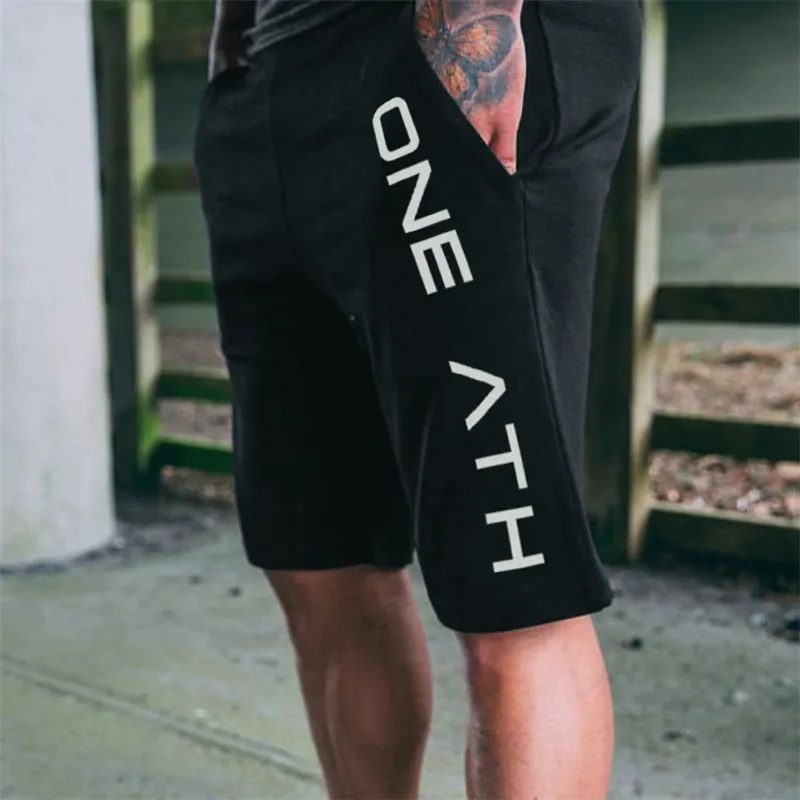 

2019 Summer New Fashion Men Sporting Shorts Trousers Cotton Bodybuilding Sweatpants Fitness Short Jogger Casual Gyms Men Shorts