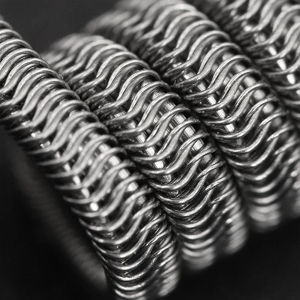 2 упаковки Coilology Interlock Alien Coil Set с шт. Ni80 coillogy и 1 органический хлопок DIY инструмент