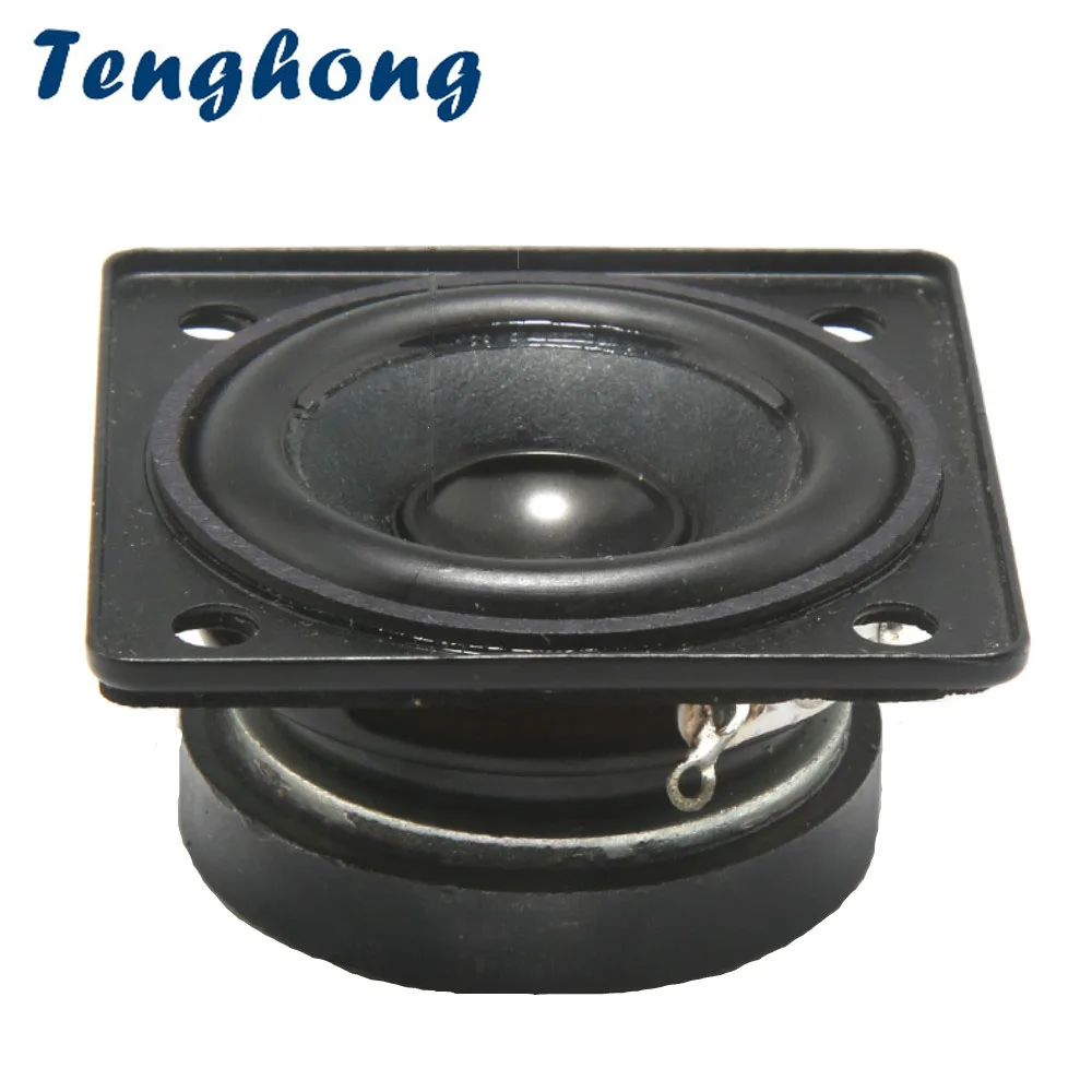 Tenghong 2 шт. 1 5 дюймов полный спектр Динамик s 4Ohm Вт портативная аудио Колонка блок