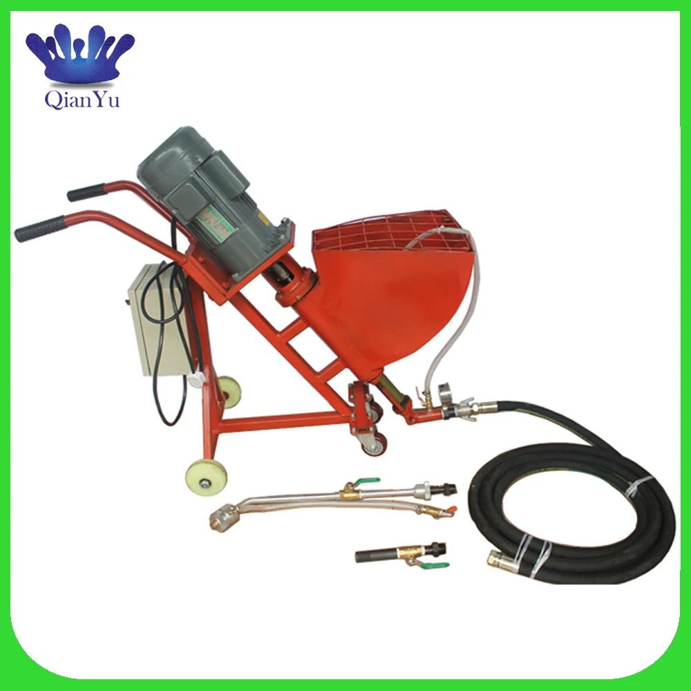 Efficient cement mortar spray and plaster pumping machine concrete