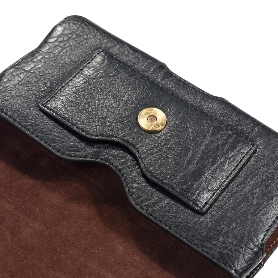 Модная Мужская поясная сумка с зажимом для ремня для iPhone X/XS Max/6 6s 7 8 plus, Классический чехол-кобура для телефона