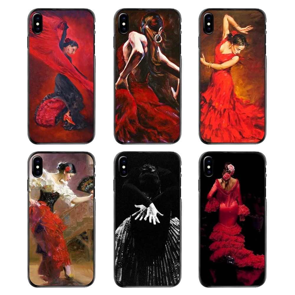 

Red The Spanish Dancer Flamenco Art Accessories Phone Covers For Samsung Galaxy A3 A5 A7 A8 J1 J2 J3 J5 J7 Prime 2015 2016 2017