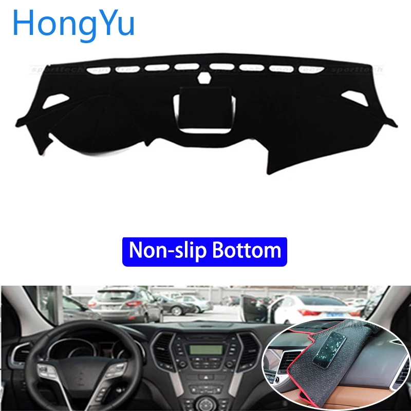Для Hyundai Santa Fe IX45 Maxcruz 2013-2018 автомобильный Стайлинг Нескользящие нижние Чехлы Dashmat