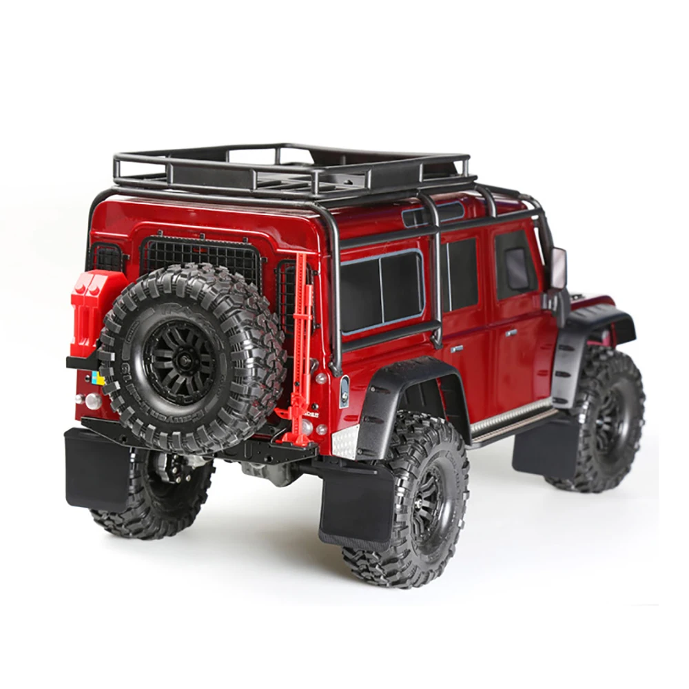 INJORA TRX4 RC автомобиль передние и задние брызговики резиновое крыло для 1/10 RC Гусеничный Traxxas Trx-4