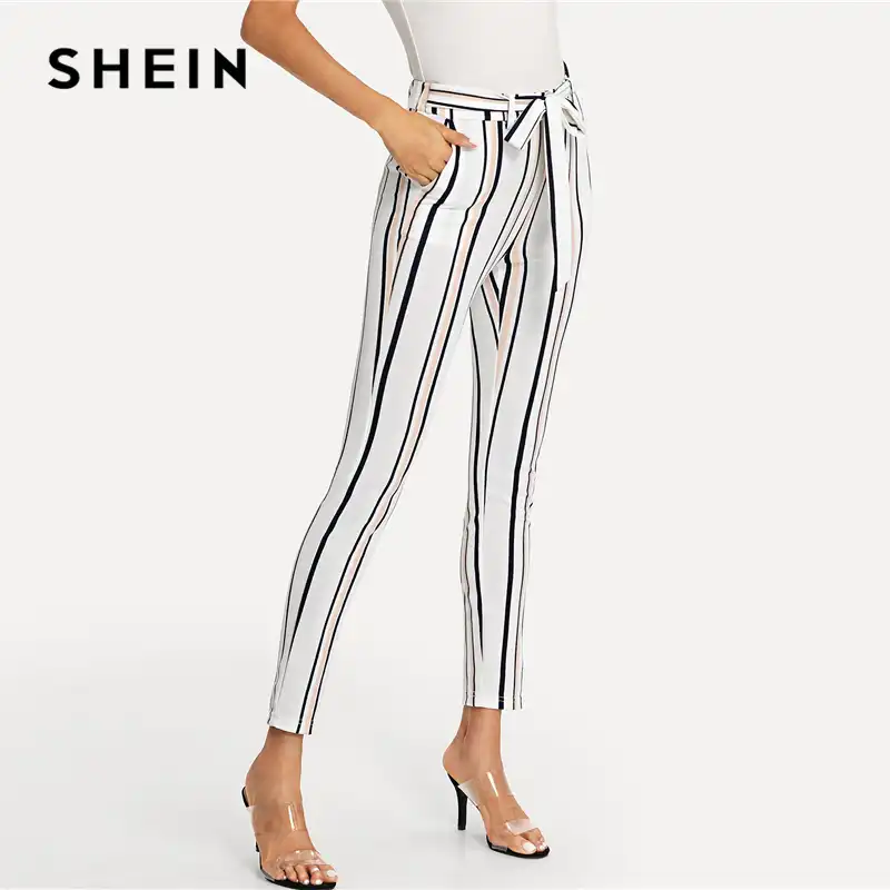 Vertical stripe Peg Leg Pants Vertical stripe Peg Leg Pants