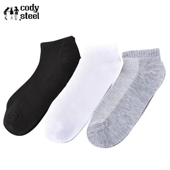 

Cody Steel Cotton Men Socks Invisible Solid Color Short Socks Man Breathable Comfortable Male Boat Socks 3pairs/lot