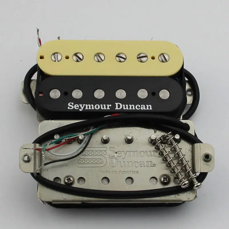 Seymour Duncan шея и мост хамбакер Пикап Зебра совершенно