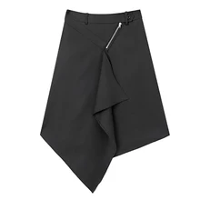 Шаровары Длинные мешковатые шорты мужские хип-хоп Короткие юбки Kilt Harajuku бермуды Masculina повседневные свободные мужские шорты одежда для панк-рейва S6T7