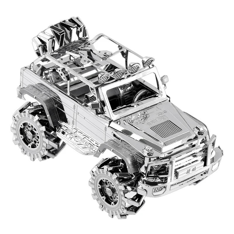 2017 New 3D Metal Puzzle SUV Off Road Vehicle Adult Assembly Model
