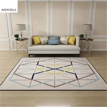 AOVOLL ковры для гостиной 160x230см большой скандинавский стиль мягкий