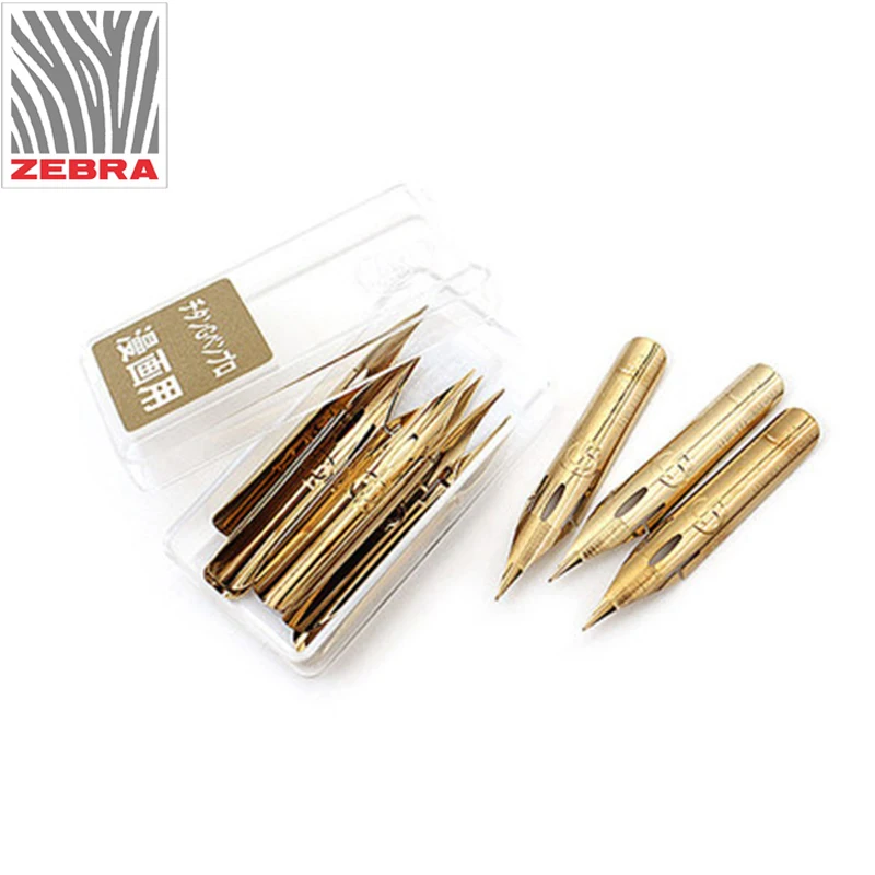 1 Pcs Japan Zebra titanium wear resisting G nib premium line drawing