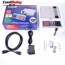 Coolboy HDMI вне ретро классические игры Семья ТВ игровых консолей детства встроенный 600 Двойная Ручка управления