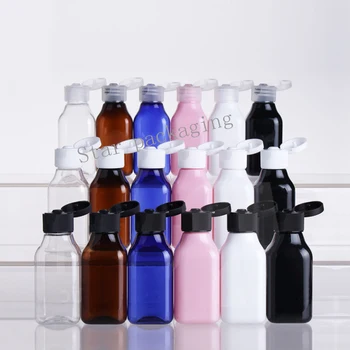 

50ml PET Cosmetic Emulsion Bottles,Plastic Cream rePackaging Container,empty plastic travel bottle 100pc/lot free shipping