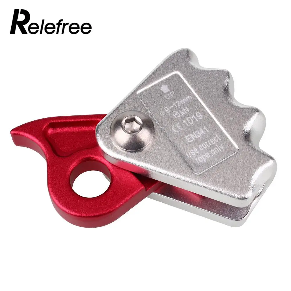 

20KN Outdoor Tree Rock Climbing Gear Arborist For 12mm Rope Grab Protecta Equipment Aluminum alloy Climbing Accessories