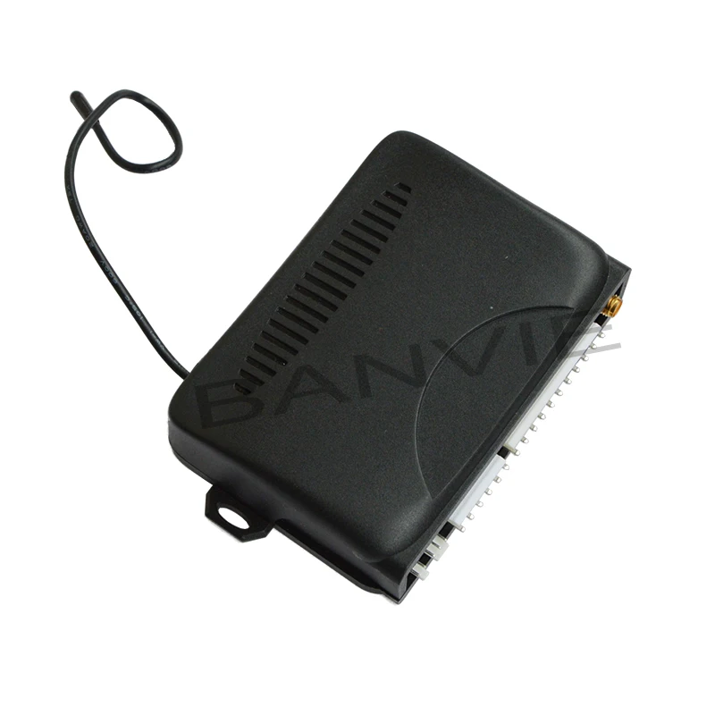 2 в 1 односторонняя Автомобильная сигнализация+ gps трекер устройство с бесключевым входом дистанционного управления багажником GPRS GSM устройство слежения за автомобилем