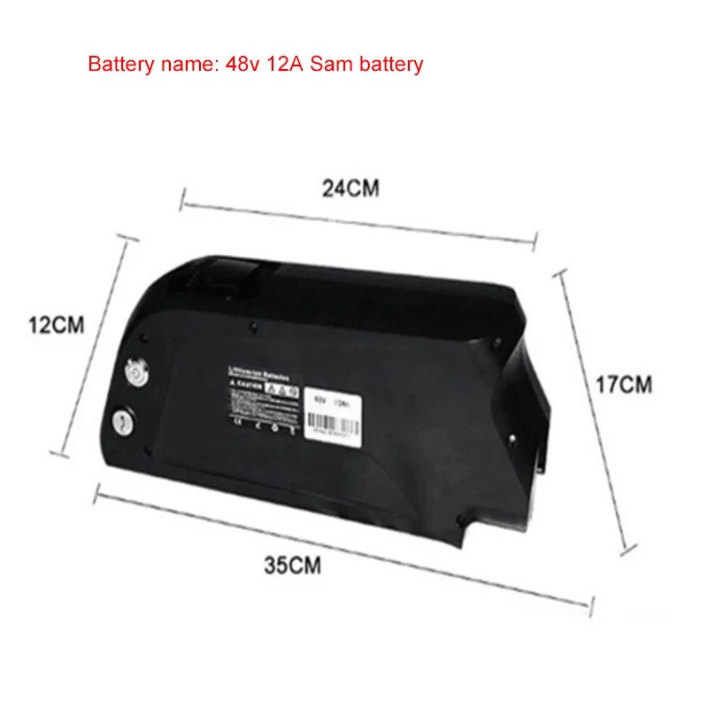 Kettle Battery For Electric Bike Samsung LG 48v MTB Ebike 48 V Battery Lithuim 10ah 16A 12A For E bike Bicycle Free Shipping - Цвет: 48v 12A Sam battery