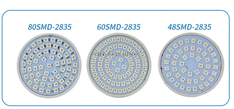 Полный спектр 20 Вт/30 Вт/50 Вт/80 Вт Светодиодный светильник для выращивания растений красный синий белый УФ ИК лампа для выращивания растений в помещении гидропоника цветы и овощи