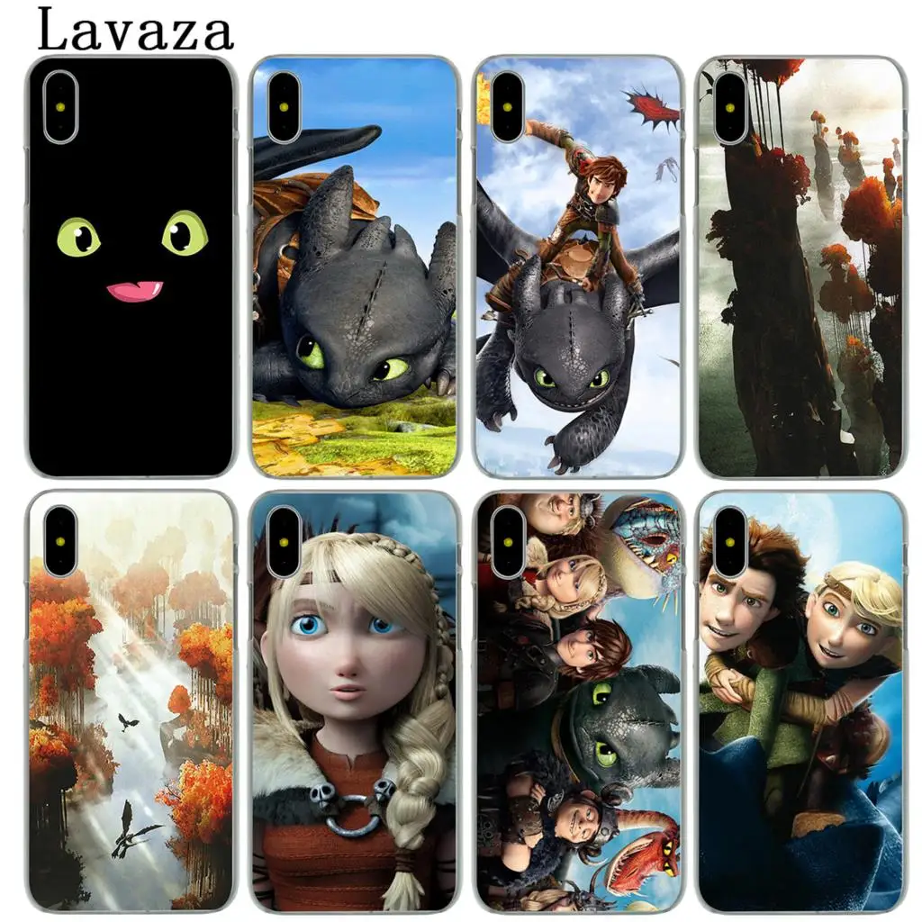Твердый чехол для телефона Lavaza Как приручить дракона iPhone XR X 11 Pro XS Max 7 8 6 6S 5 5S SE 4 10