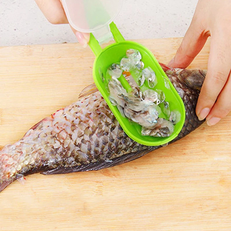 

Kitchen Accessories Cooking Utensils Home Kitchen Gadgets Clean Convenient Scraping Scale Kill Fish Tools With Knife Machine