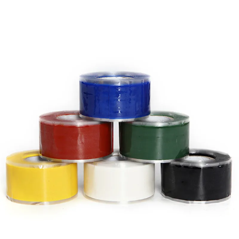 1 Rolls Silicone Rubber Repair Tape Bonding Rescure Wire Self Fusing