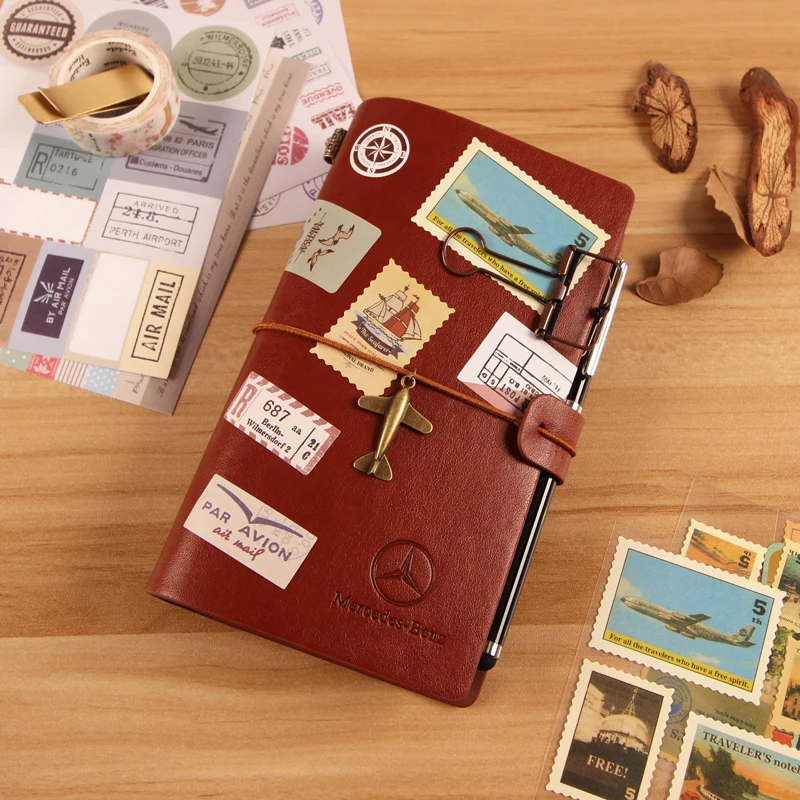 

Travel Notebook Vintage Notebook A6 Simple Korean Hand Book Notebook 1PCS